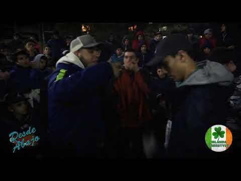 TEGO vs PAULO vs GNZ | 8vos (4ta Fecha del Torneo 2017) | Irlanda Freestyle