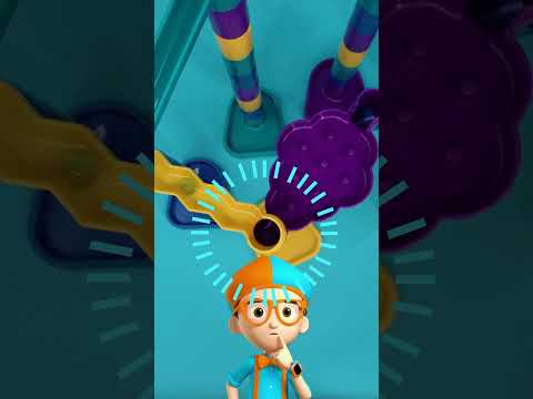 The Ultimate marble race ! Guess which one will win !  #blippi #shorts #marbles #race