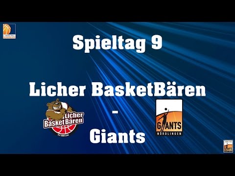 19.11.2016 Spieltag 9 Licher BasketBären - Giants