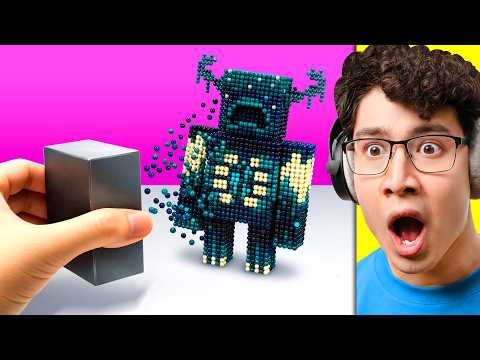 World's Most Satisfying Minecraft Magnets (Animation)