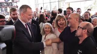 Actividades de S.M. el Rey en l'Hospitalet de Llobregat (Barcelona), con motivo del centenario de la concesión del título de Ciudad