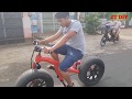 HOW TO MAKE FATBIKE AT HOME FAT BIKE MOTORCYCLE BIGFOOT BIKE