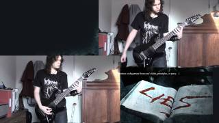 Behemoth - At The Left Hand Ov God (Guitar + Vocal cover)