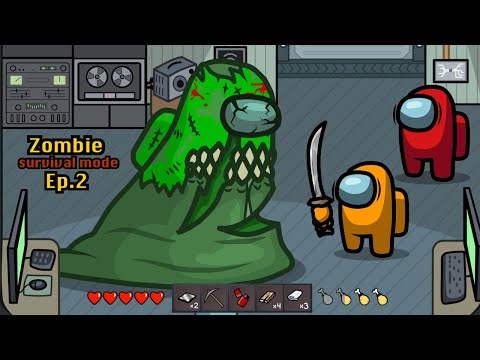Survival Mode 🛠 Among Us Zombie BOSS Fight - Ep 2 - Animation
