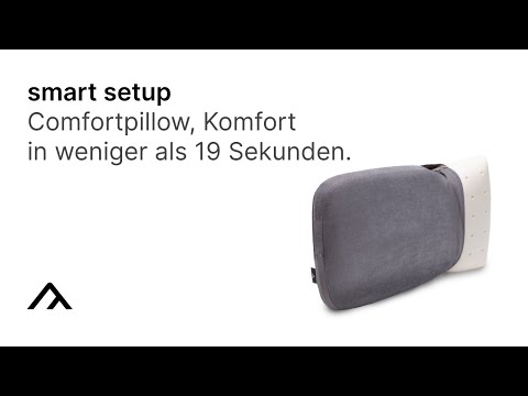 qeedo | Comfortpillow, Komfort in weniger als 19 Sekunden - Smart Setup