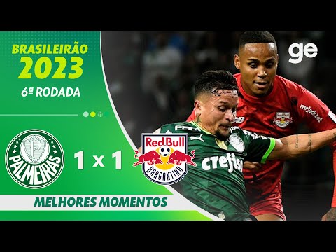 Gols e lances de Palmeiras x Red Bull Bragantino
