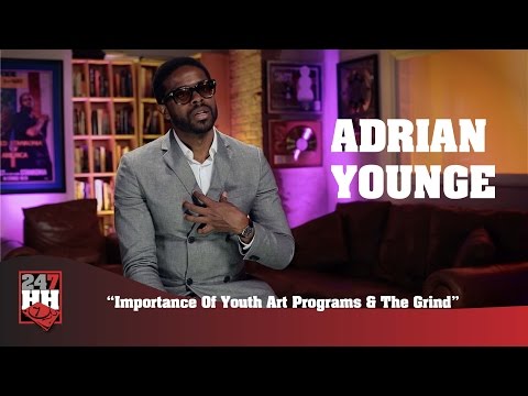 Adrian Younge - Importance Of Youth Art Programs And The Grind (247HH Exclusive)
