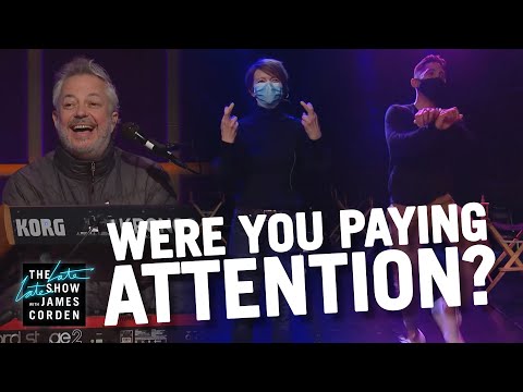 測驗。遲到的晚間秀工作人員會關注詹姆斯嗎？ (Quiz: Do Late Late Show Staffers Pay Attention to James?)