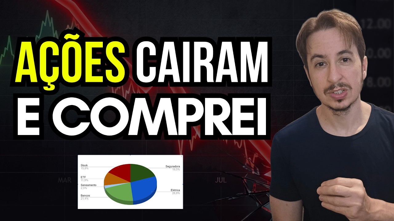 Após Quedas daAções, Fiz as Maiores Compras do ano na Carteira de Dividendos ep.26