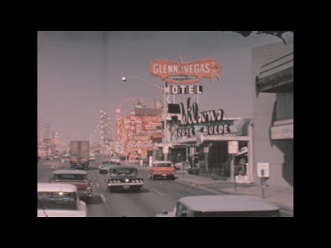 Las Vegas 1964 archive footage