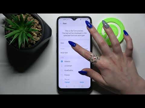 How to Change Font Size on LG K41S – Manage Text Size