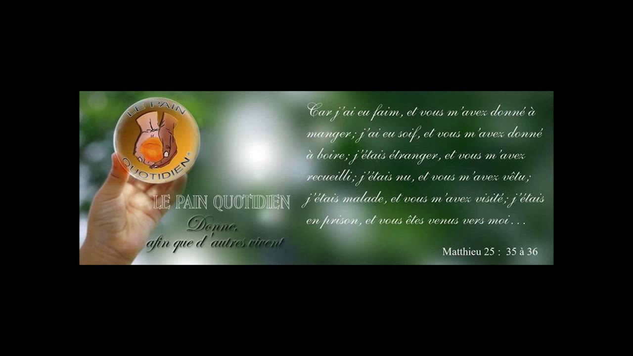 Thumbnail of video: Être un sans abris... (Le Pain Quotidien)