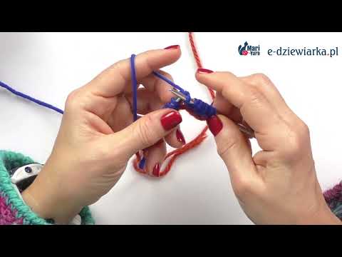 Włoski sposób nabierania oczek - 112 odc. e-dziewiarka TV