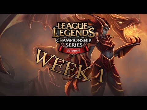 TOP 5 Moments EU LCS Spring Split W1