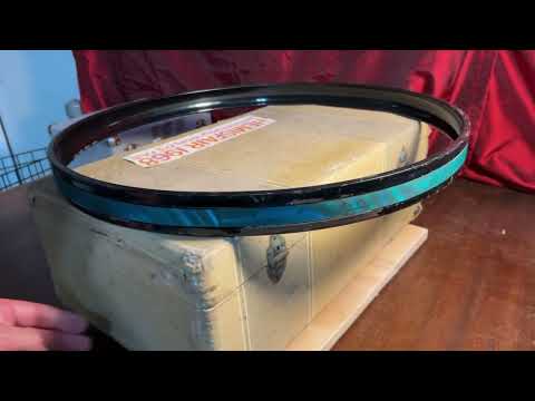 SONOR Blue Satin Flame Steel Bass Drum Hoop 20". **RARE** image 7
