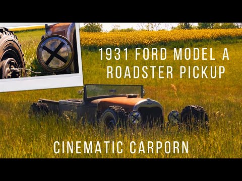 1931 Ford Model A Roadster Pickup Hotrod | Cinematic CarPorn