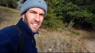 Mountain biking in Jasper National Park, Canada
