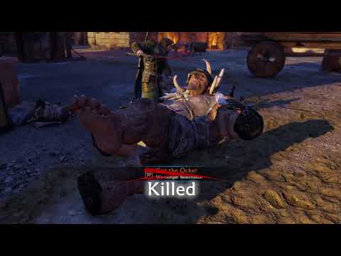 Middle-earth™: Shadow of War Insane Captain Execution