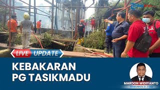Pabrik Gula Tasikmadu Karanganyar Terbakar, Api Berhasil Cepat Dipadamkan karena Dekat dengan Air
