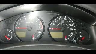 Nissan air bag light manually reset