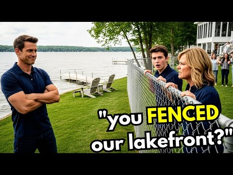 HOA Karen Gave Away My Lakefront to Her Cousin—So I Built a Fence That Left Everyone Speechless!