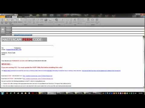 Updating your Mastercam Hasp in X6/X7