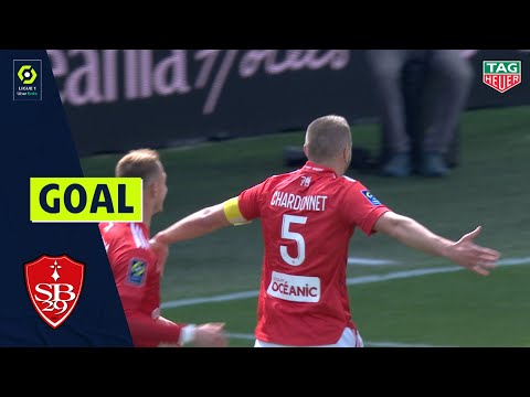 Goal Brendan CHARDONNET (26' - STADE BRESTOIS 29) STADE BRESTOIS 29 - NÎMES OLYMPIQUE (1-1) 20/21