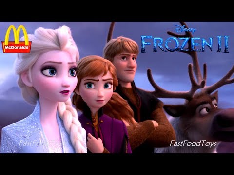 2019 McDONALD'S DISNEY FROZEN 2 HAPPY MEAL TOYS FROZEN II MOVIE TRAILER REVIEW INCREDIBLES 2 RALPH 2 Video