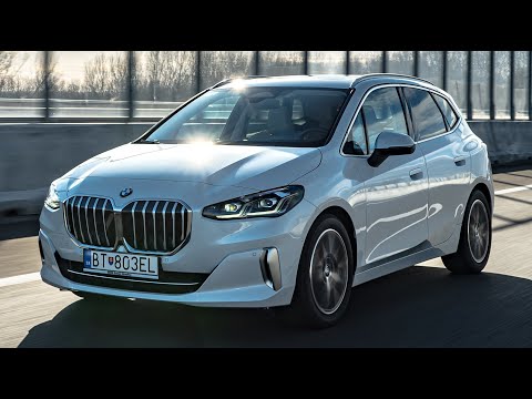 FIRST LOOK 2022 NEW BMW 218d Active Tourer Luxury Line interior, driving and more..