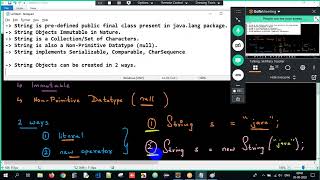 36 STRING CLASS Complete Java Mastery: From Basics to Advanced Programming #LearnJava #NiteshJaitwar