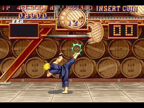 STREETFIGHTER 2 - PERFECT BONUS STAGE (BARRELS)