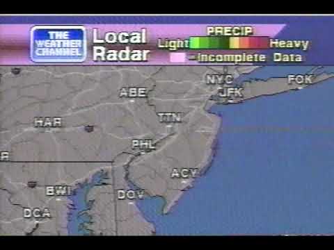 Weather Channel clips incl. Local Forecasts 1228 AM - 230 AM Thursday September 4 1997