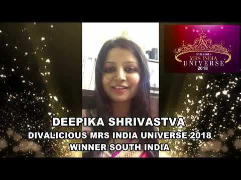 My video from Mrs India universe