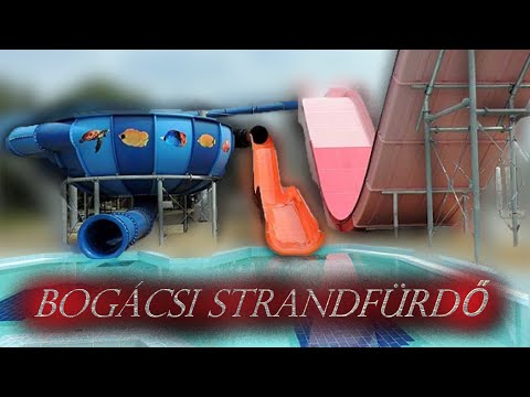 Bogácsi Strandfürdő vízicsúszdái 2023 #waterslides #hungary