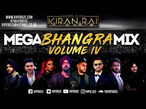 Mega Bhangra Mix Volume 4 | Kiran Rai | Latest 2018 Mix | Non Stop Hits