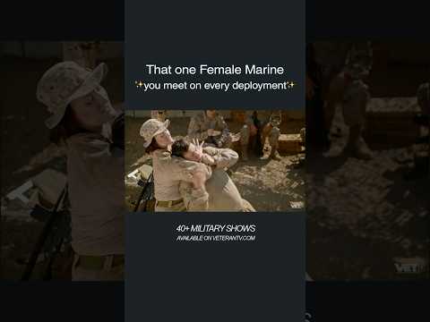 FEMALE US MARINE VS GRUNTS | 40+ MILITARY SHOWS AVAILABLE ON VETERANTV.COM