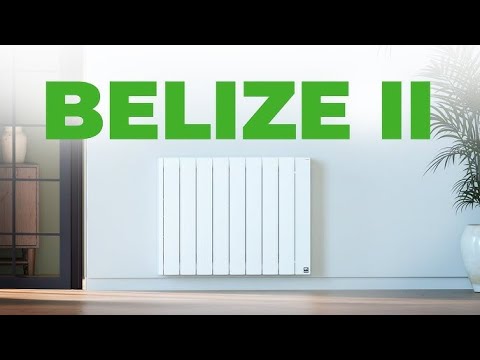 Radiateur électrique bas 1000W connecté WiFi - blanc - Belize II ROINTE
