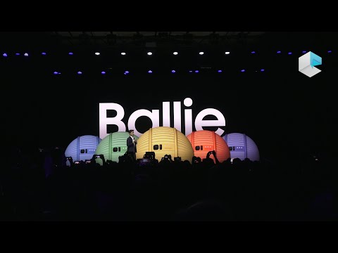 Samsung keynote at CES 2020 "The age of experience": Ballie AI IoT,
