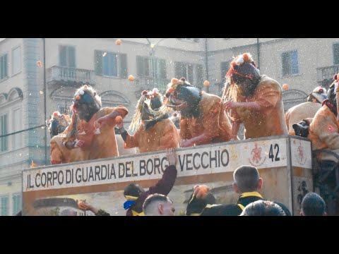 BATTLE OF THE ORANGES: Carnivale di Ivrea 2020