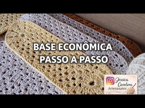 Base for inexpensive and quick-to-make doormats, especially for beginners, step by step.