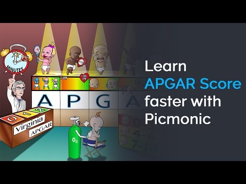 Learn APGAR Score Faster with Picmonic