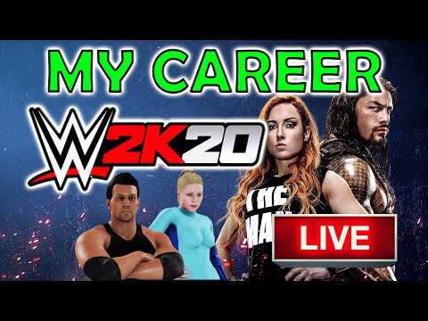 WWE 2K20 ZERO SUIT SAMUS MY CAREER as RED