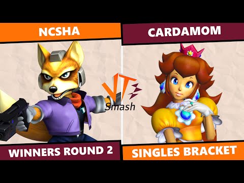 VT Sept Monthly: Winners Round 2 - NCSha (Fox) vs Cardamom (Peach) SSBM Singles