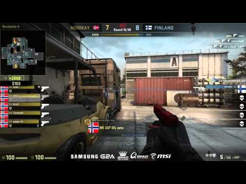 King Of Nordic S03E09 - Highlight - Norway-Finland - Nice play, not so good answer