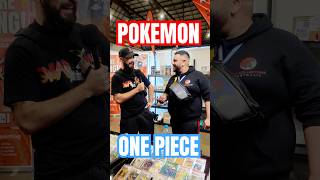 Asking Vendors POKÉMON or ONE PIECE! 😱 #pokemon #pokemontcg #onepiece #onepiecetcg