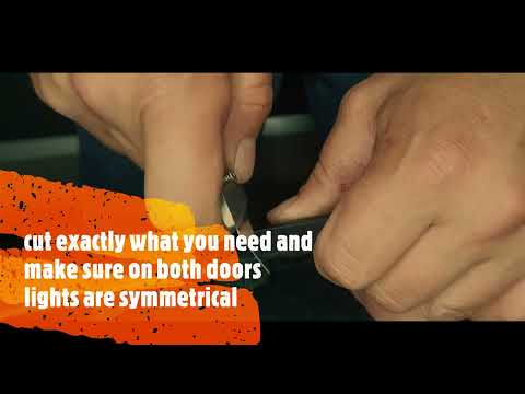 How to install Welcome Lights on Bmw or any other cars Without factory fitted door lights