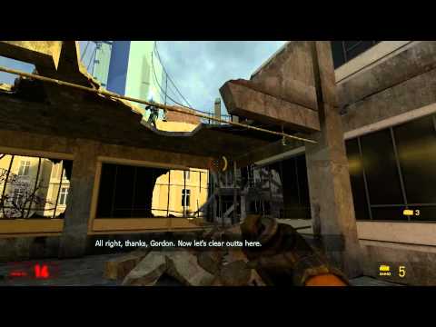 Let's Play Half-Life 2 - Part 30 - Laggy Museum
