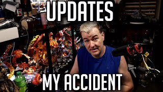 UPDATE WHERE I HAVE BEEN AND MY ACCIDENT & THE NEW BUSINESS