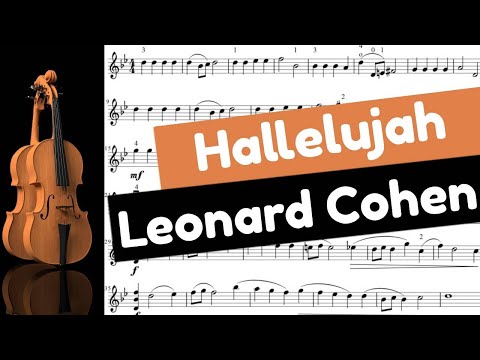 Hallelujah Violin - Alleluia au violon - Easy Sheet Music
