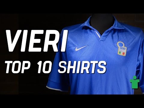 Classic Shirt Friday - Christian Vieri Top 10 Shirts